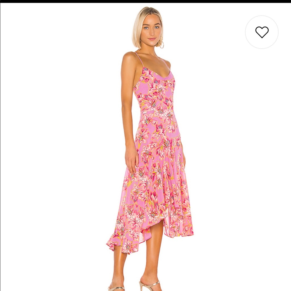 Janine Dress in Lavender & Pink Floral